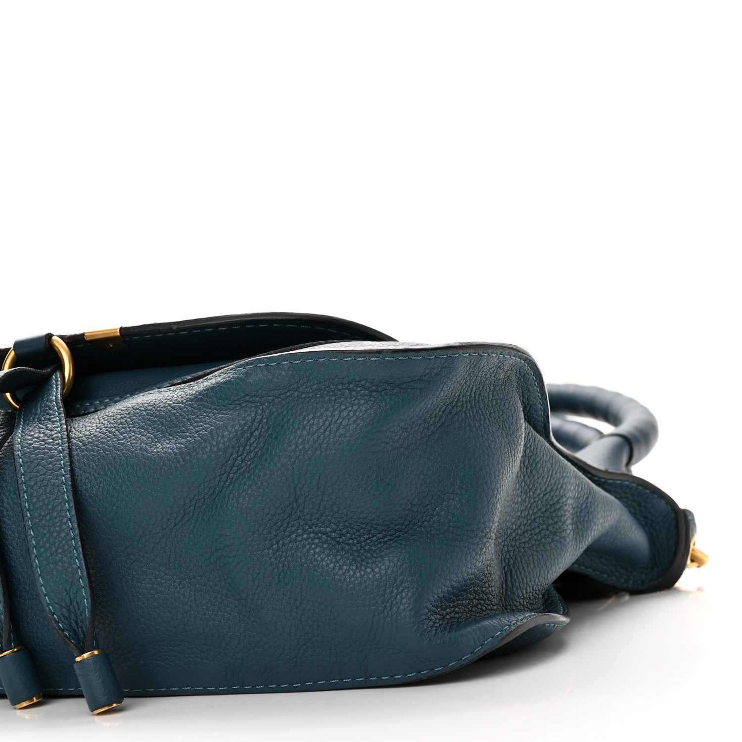 Chloe Calfskin Medium Marcie Satchel Navy 9 of 9