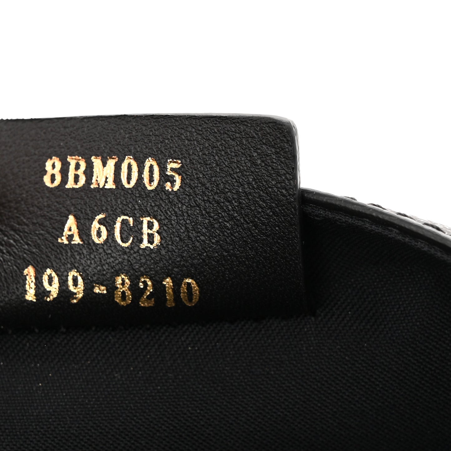 Vitello Liberty F is Fendi Bi-Color FF 1974 Embossed Envelope Belt Bag Maya Black