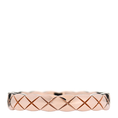 Chanel 18K Beige Gold Mini Coco Crush Ring 52 6 2 of 5