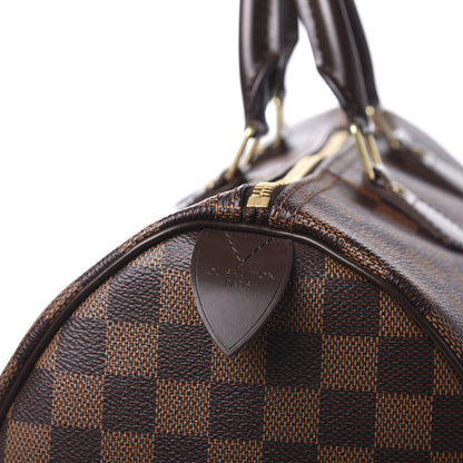 Louis Vuitton Damier Ebene Speedy 35 8 of 10
