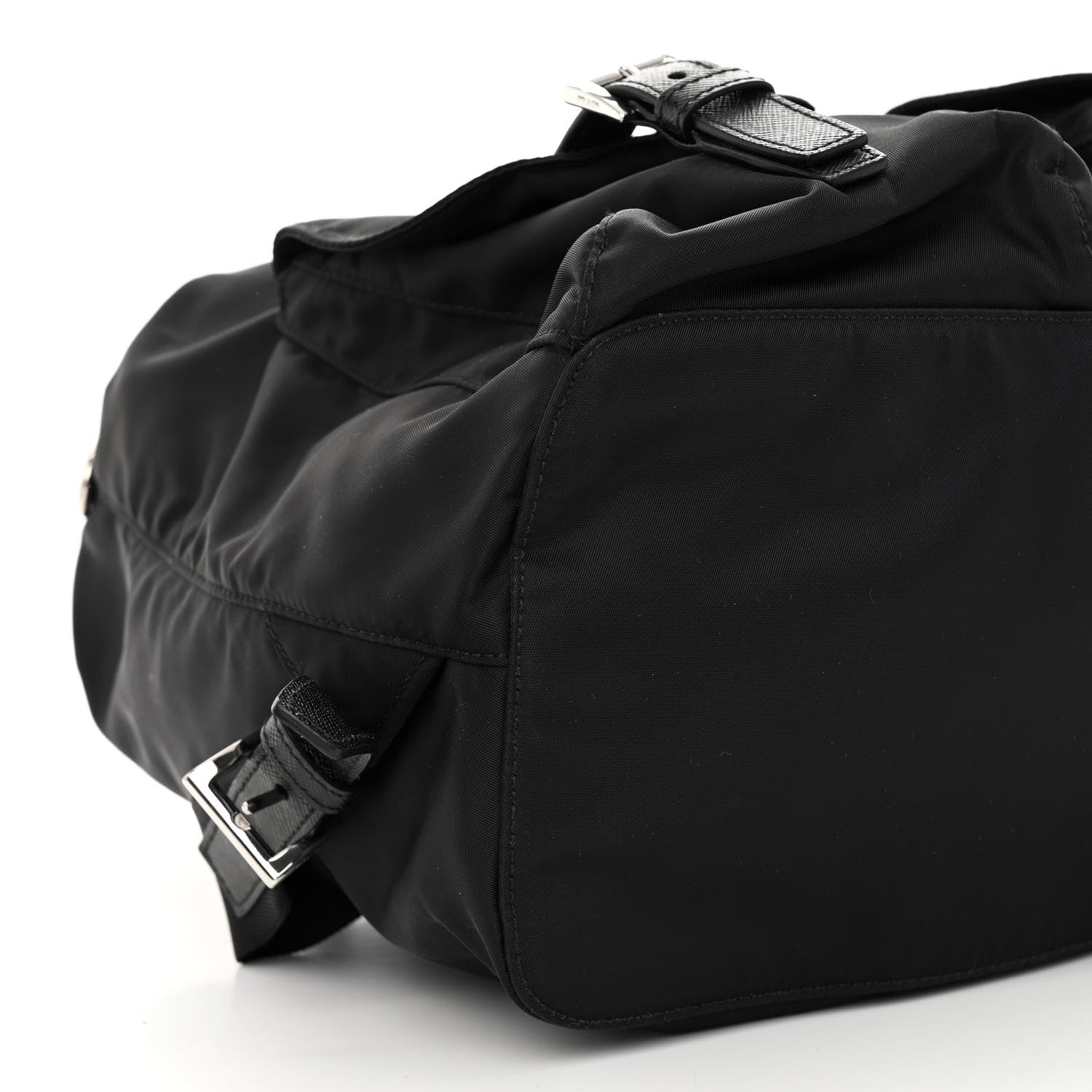 Prada Re-Nylon Saffiano Medium Backpack Black 10 of 11