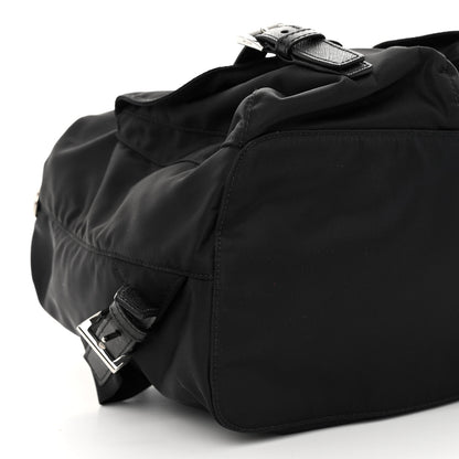 Prada Re-Nylon Saffiano Medium Backpack Black 10 of 11