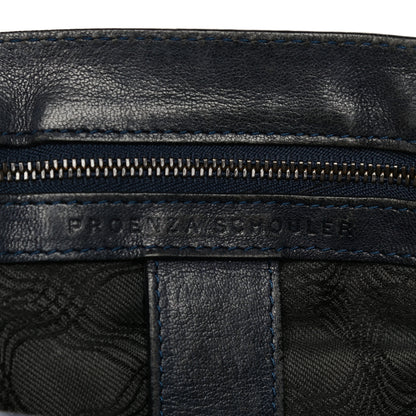 Proenza Schouler Lambskin Medium PS1 Satchel Midnight 18 of 22
