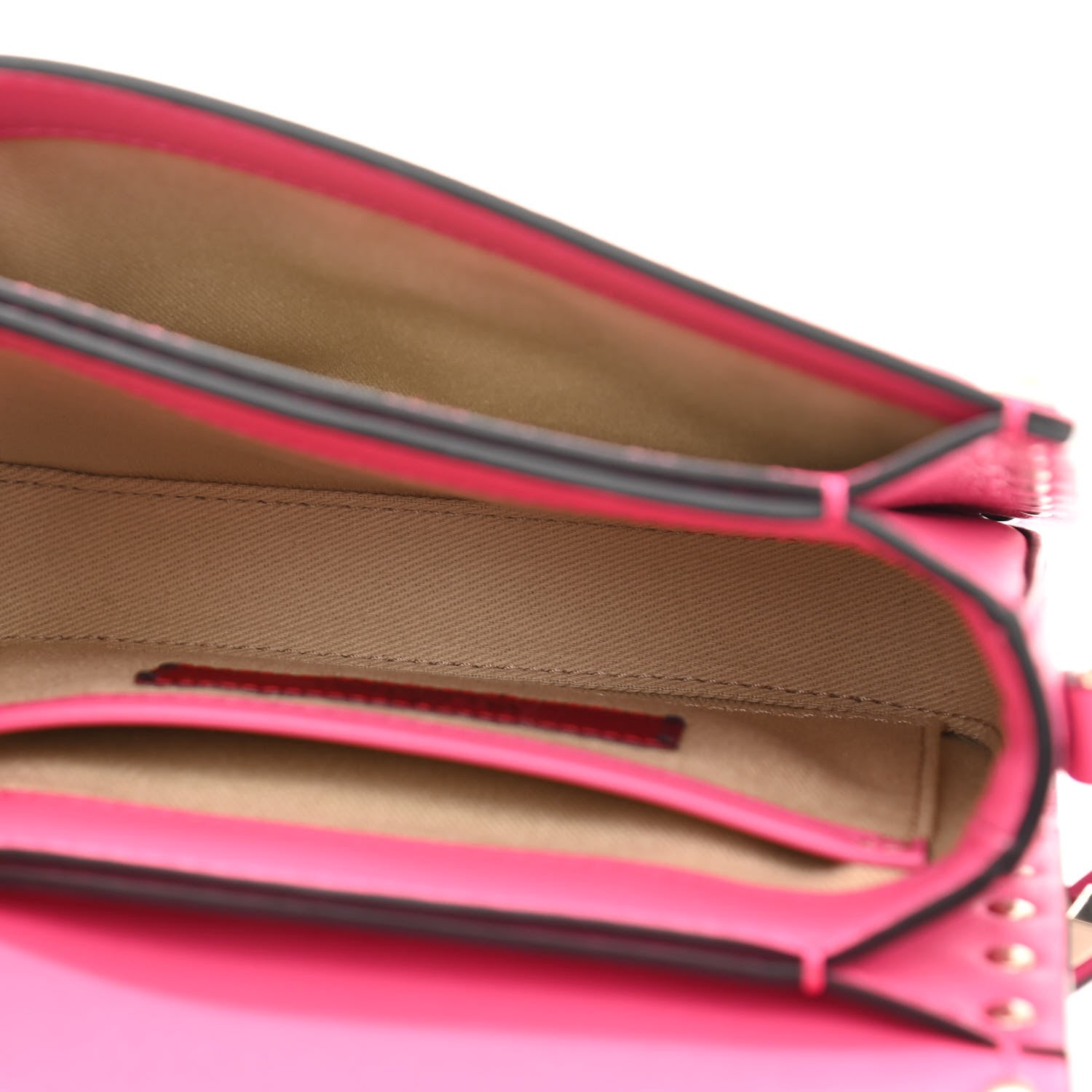 Valentino Garavani Vitello Rockstud Flap Crossbody Bag Peony 5 of 11