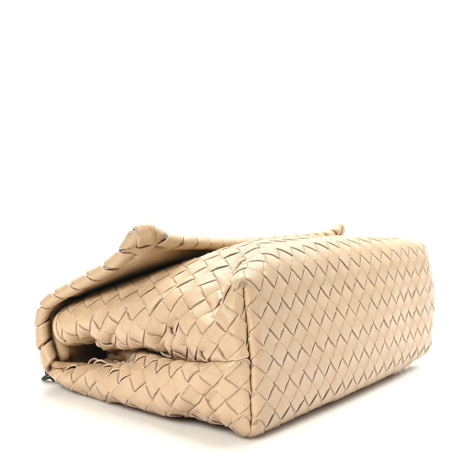 Bottega Veneta Nappa Intrecciato Small Olimpia Shoulder Bag Mink 4 of 9