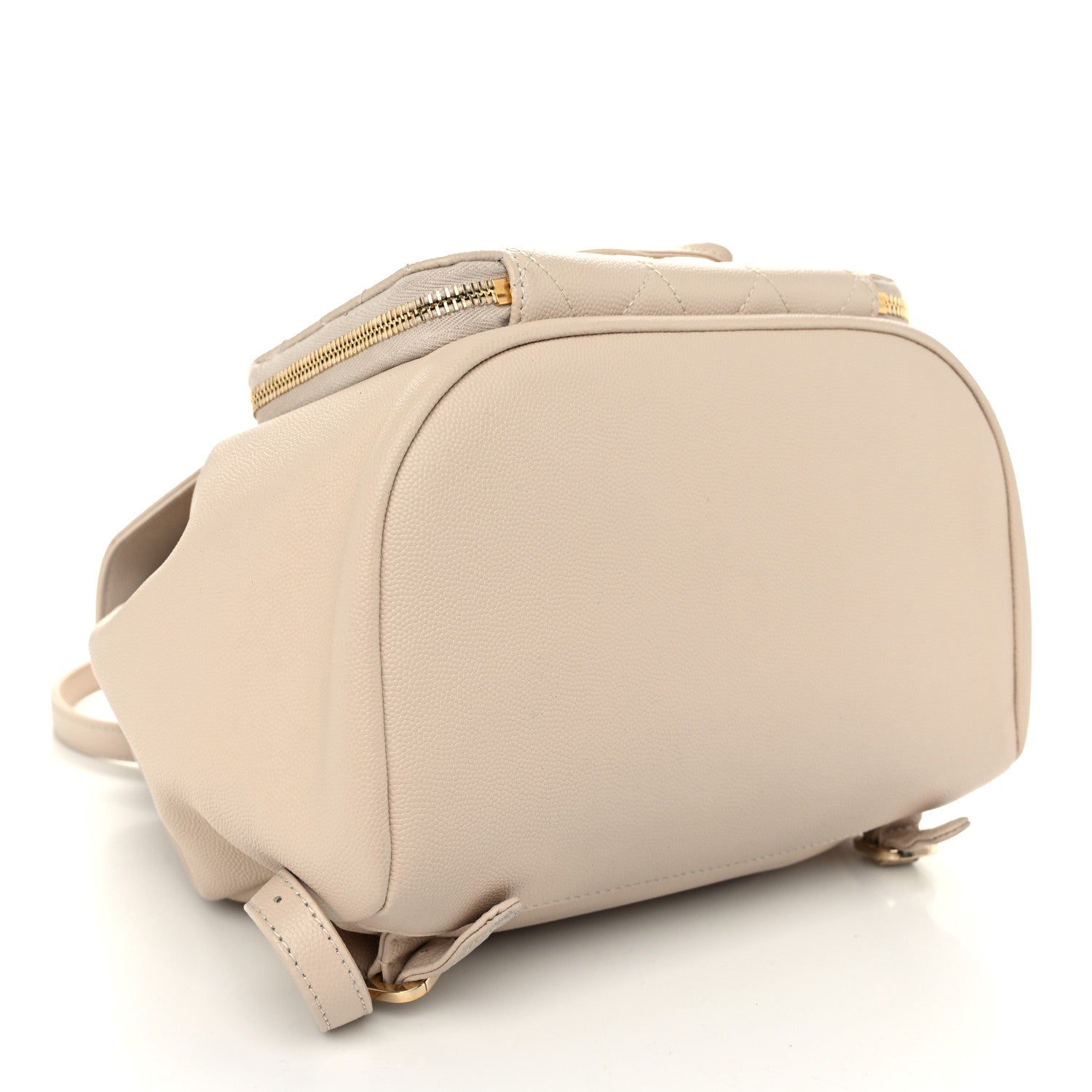 Chanel Caviar Quilted Business Affinity Backpack Light Beige 4 of 11