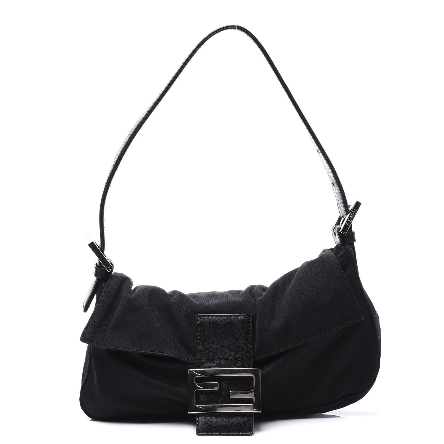Fendi Neoprene Baguette Black 1 of 10