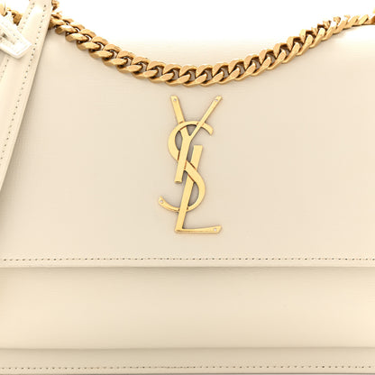 Saint Laurent Calfskin Medium Monogram Sunset Crema Soft 8 of 11