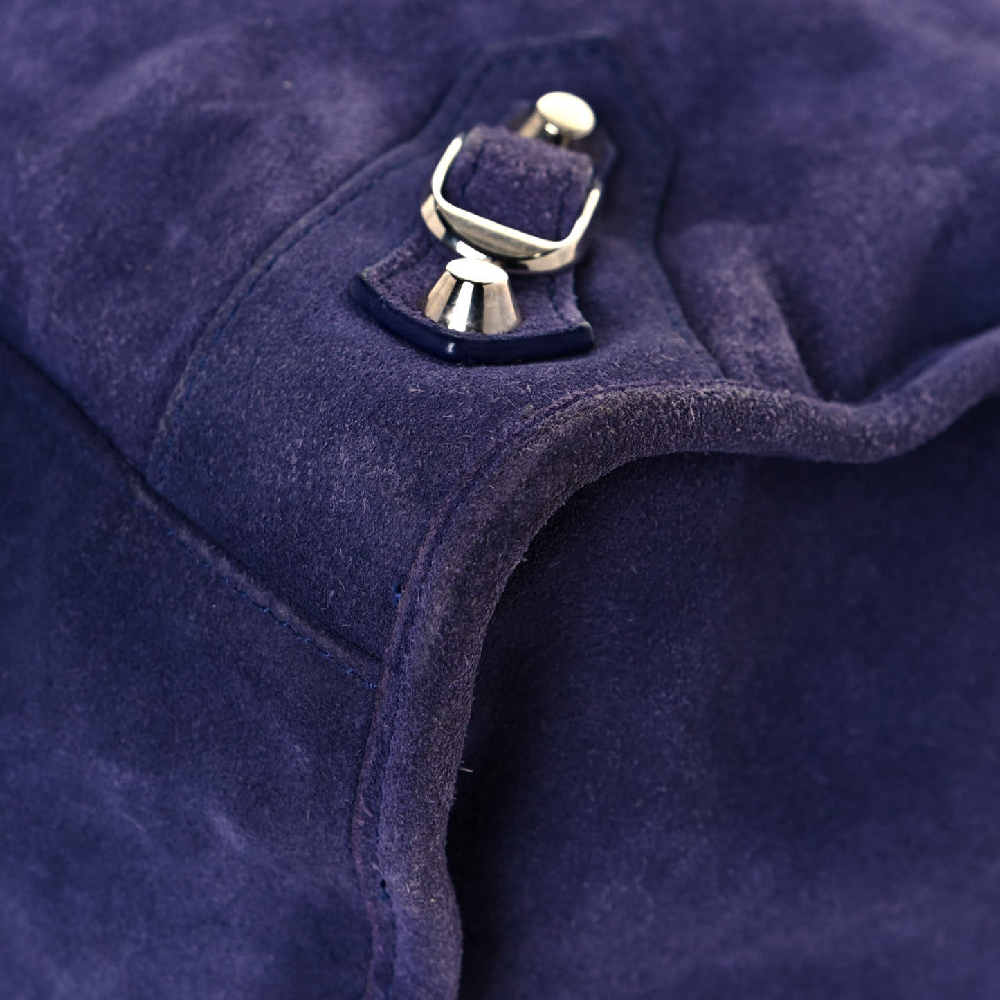 Baby Daim Suede Classic Hardware City Bleu Nuit