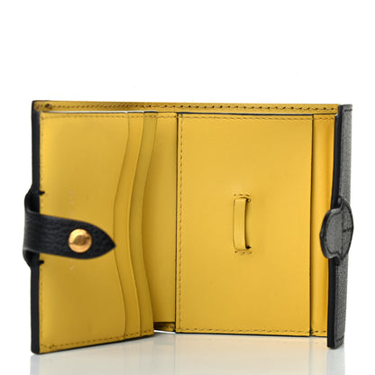 Burberry Grainy Calfskin Harlow Bifold Wallet Black 4 of 4