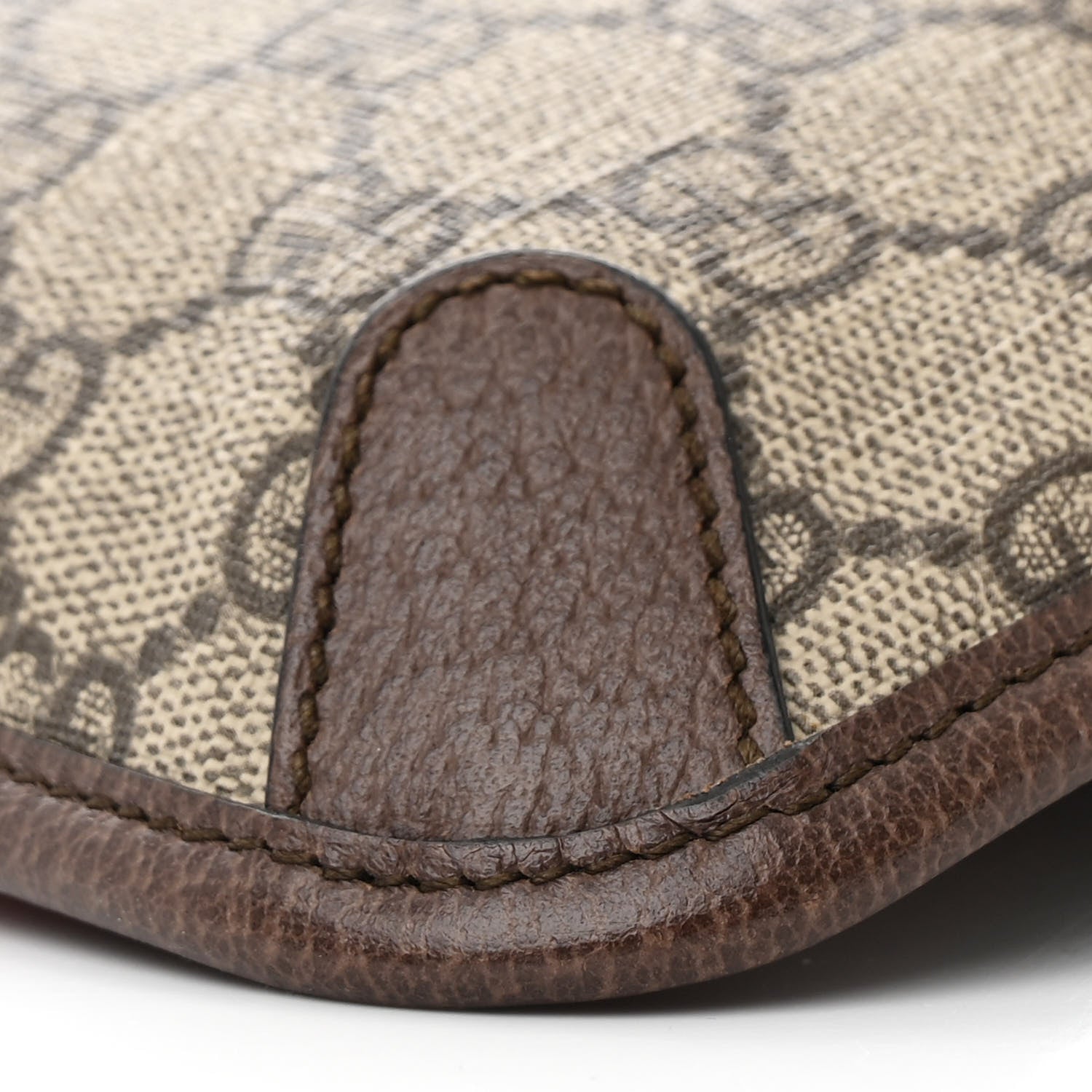 Gucci GG Supreme Monogram Neo Vintage Web Belt Bag Brown 10 of 10