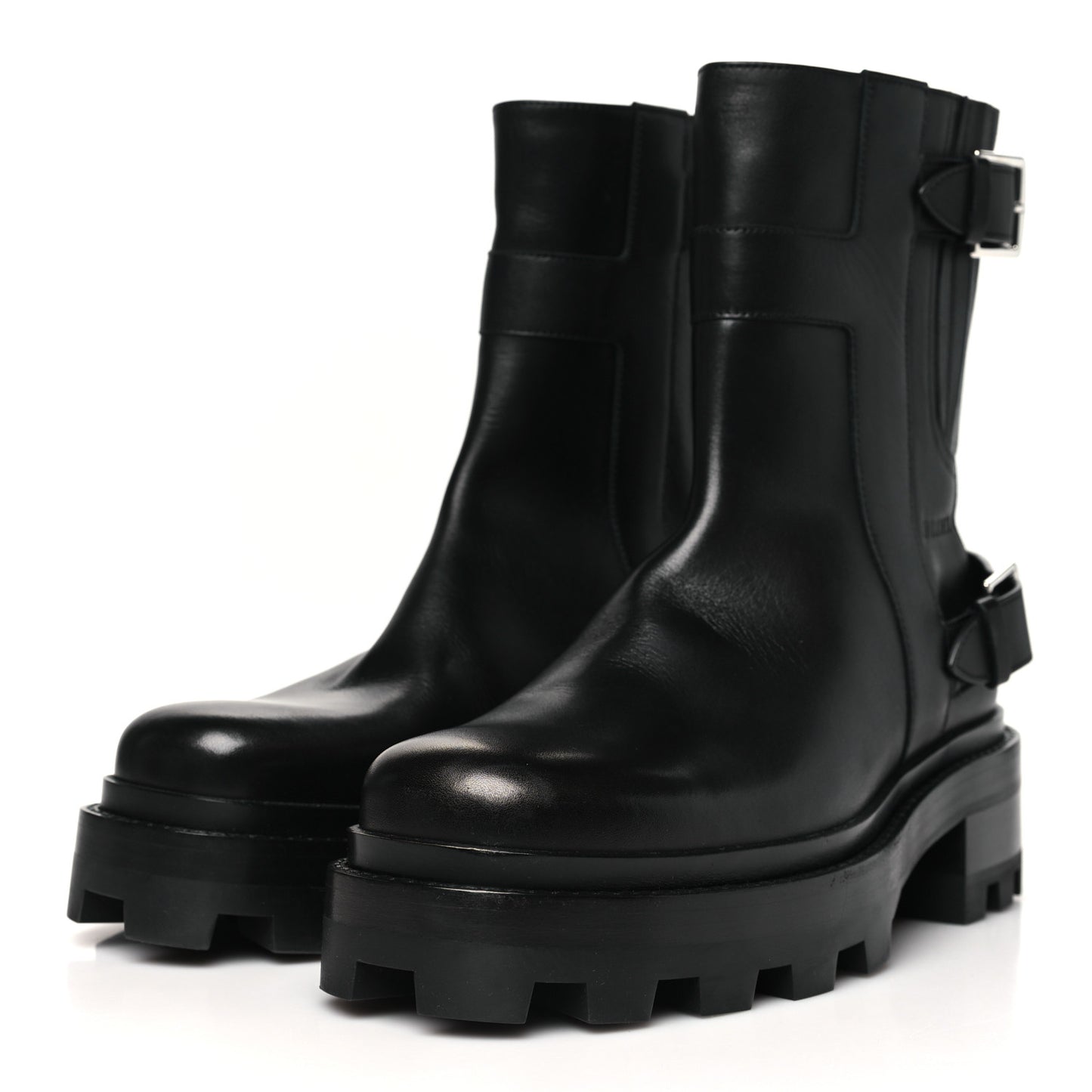 Calfskin Jaime Ankle Boots 41 Black