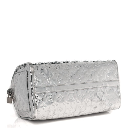 Louis Vuitton Monogram Miroir Speedy 30 Silver 4 of 8