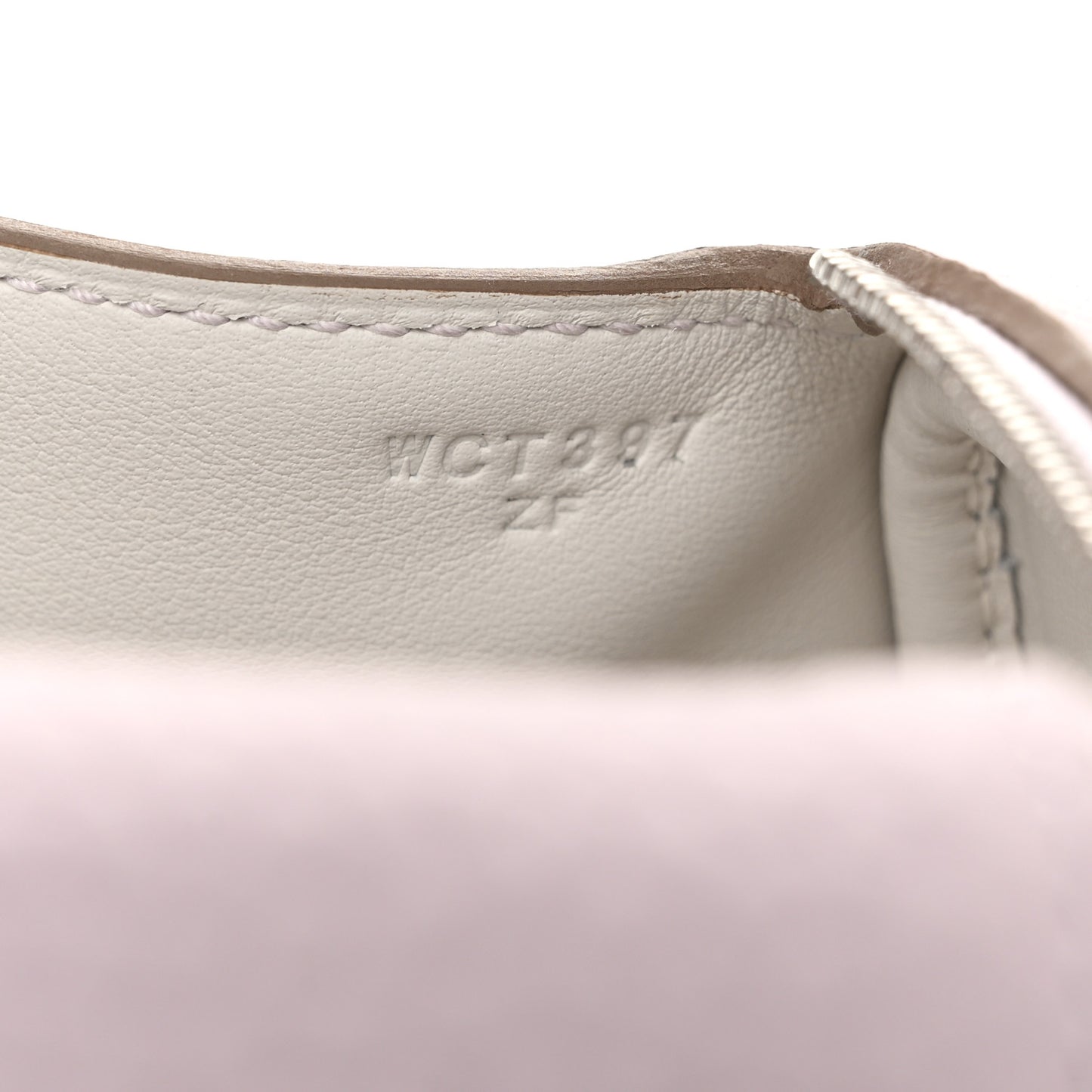Taurillon Clemence Verso Mini Lindy 20 Mauve Pale Mushroom