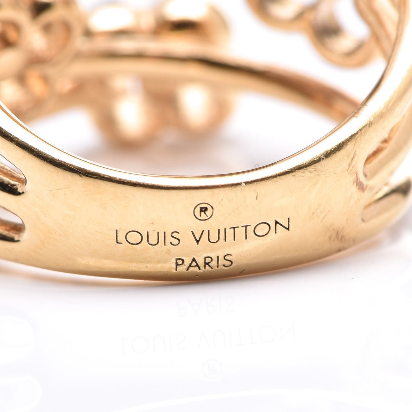 Flower Full Ring S Gold