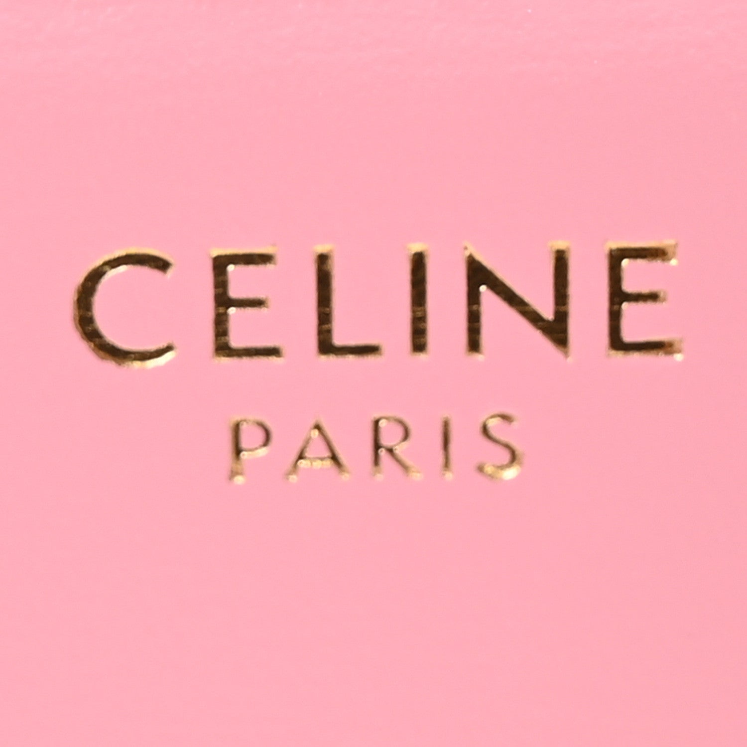 Celine Natural Calfskin Triomphe Shoulder Bag Rose 6 of 11