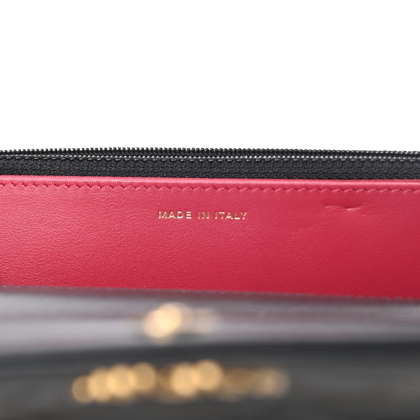 Shiny Goatskin Quilted Chanel 19 Wallet On Chain WOC Black