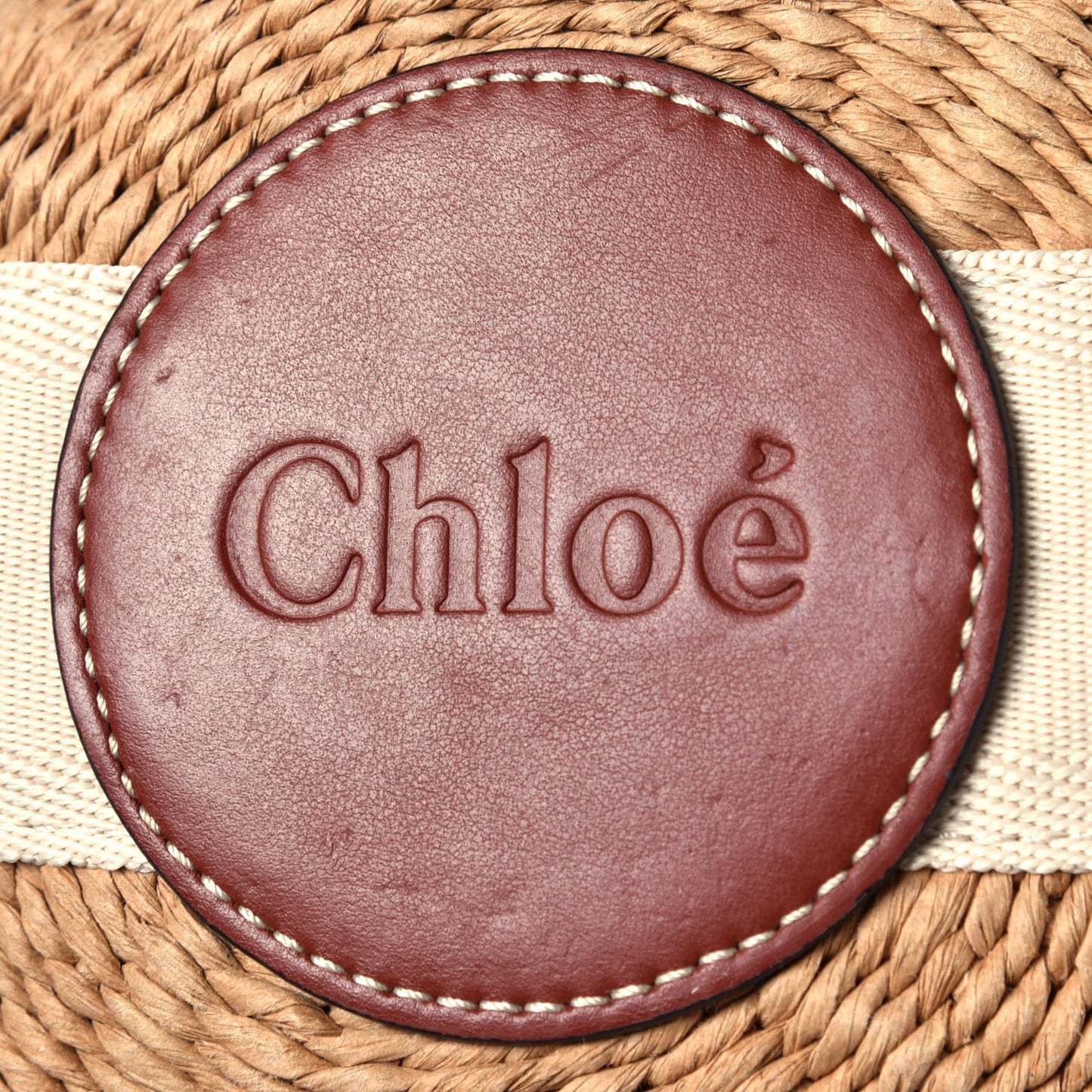 Natural Woven Fiber Small Woody Basket