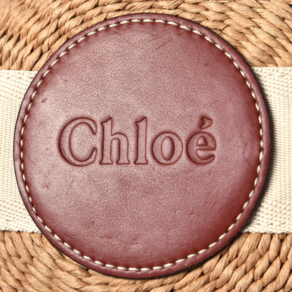 Chloe Natural Woven Fiber Small Woody Basket 5 of 5