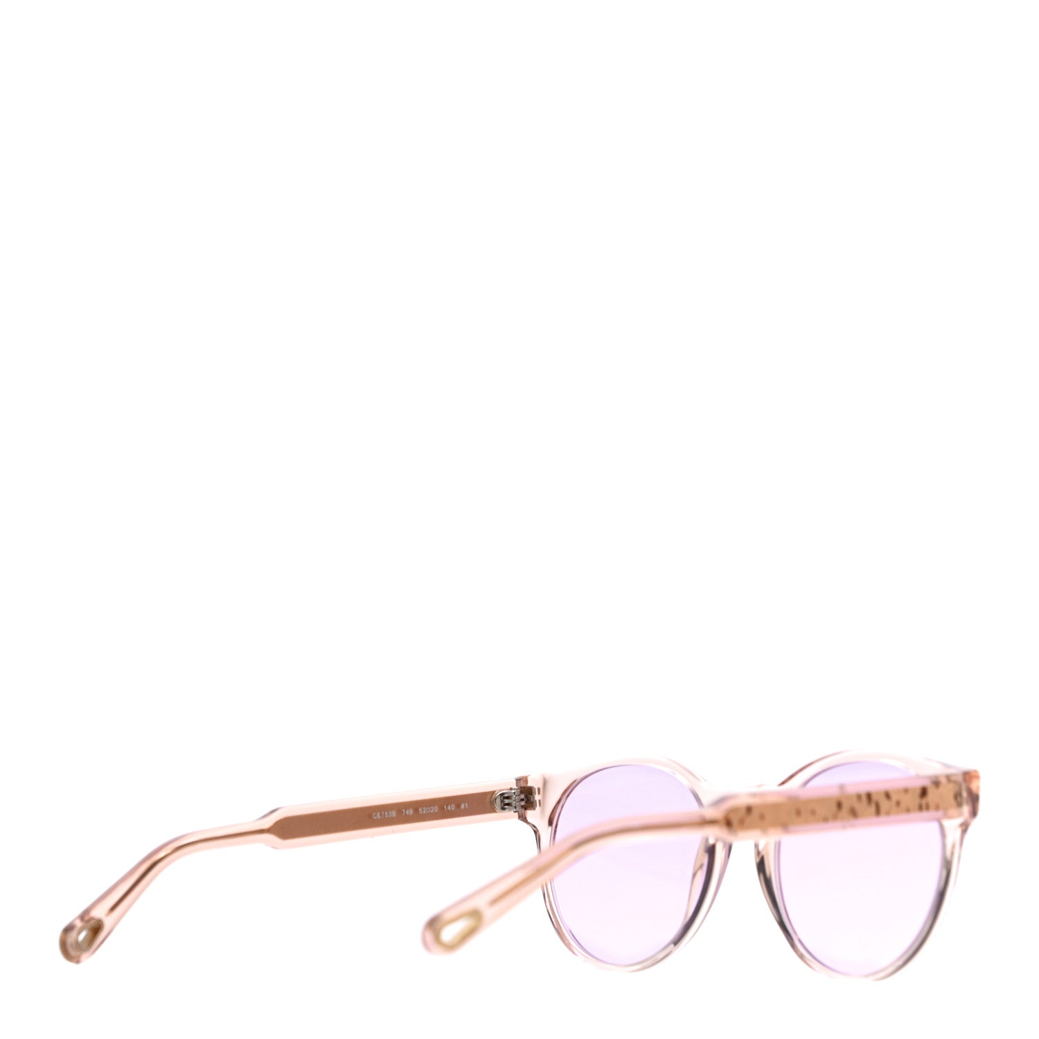 Chloe Oversized Round Sunglasses CE753S Purple 3 of 7