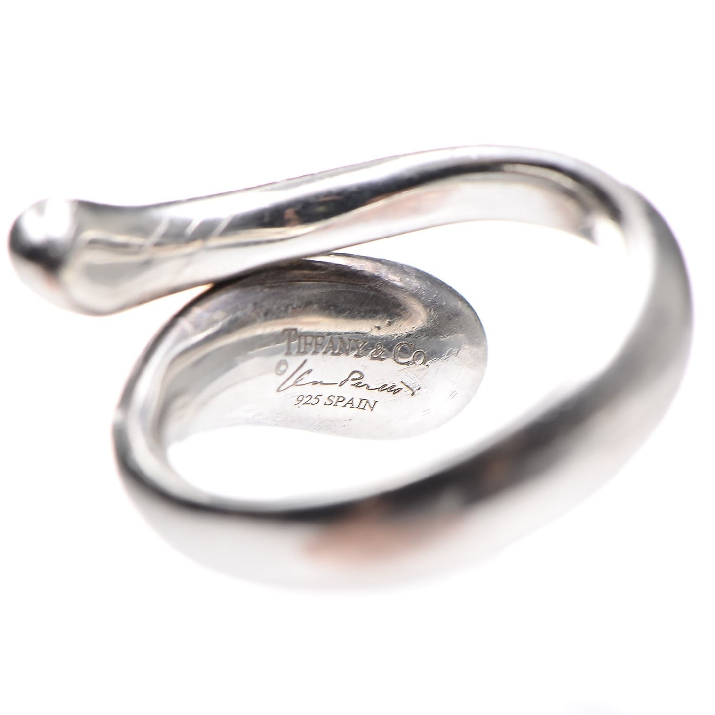 Sterling Silver Elsa Peretti Teardrop Ring 54 6.75