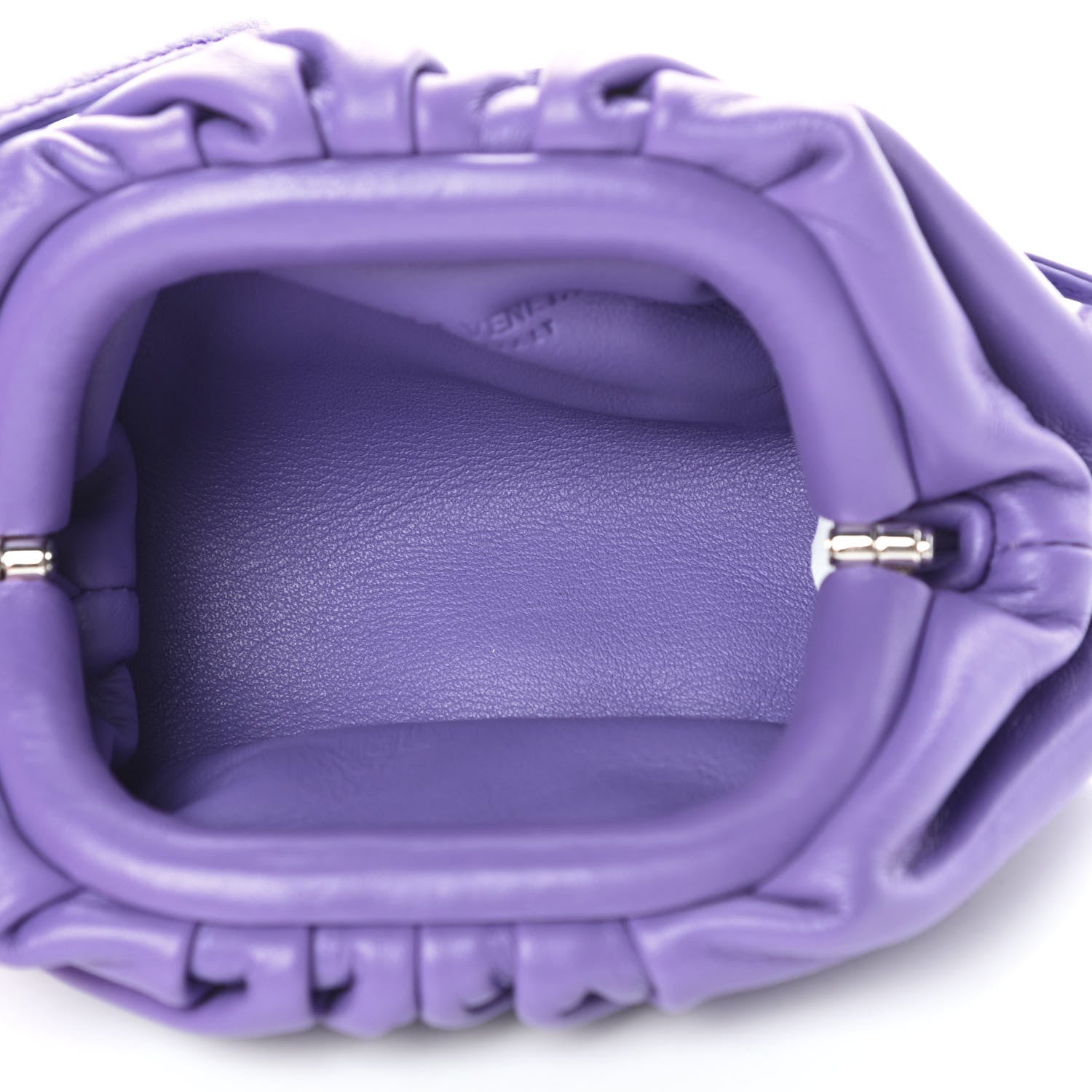 Bottega Veneta Butter Calfskin Coin Purse Purple 5 of 7