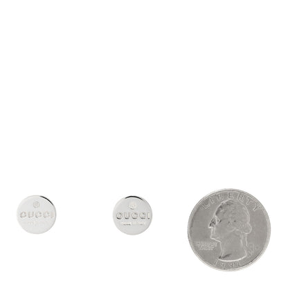Gucci Sterling Silver Round Stud Earrings 2 of 5