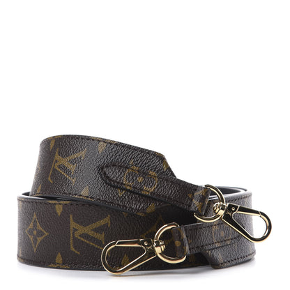 Louis Vuitton Monogram Bandouliere Shoulder Strap Black 1 of 3