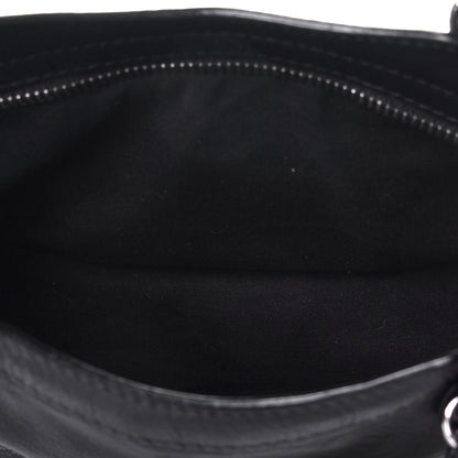 Balenciaga Matte Goatskin Rubber Covered Classic Hardware Mini City Black 5 of 8