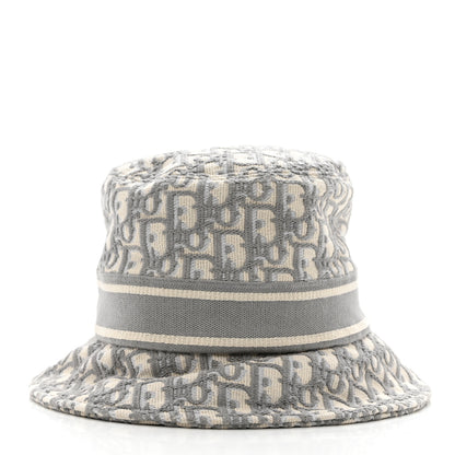 Christian Dior Oblique Bucket Hat 59 Grey 6 of 9