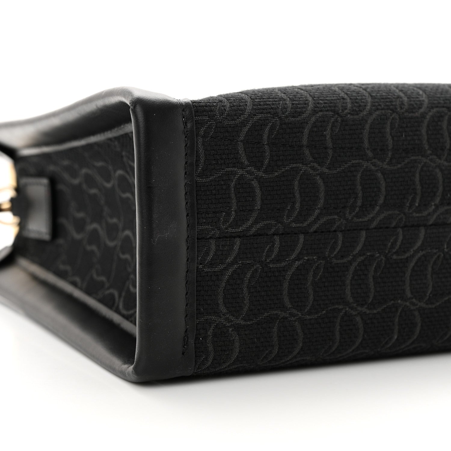 Christian Louboutin Canvas Mini By My Side Tote Black 8 of 11