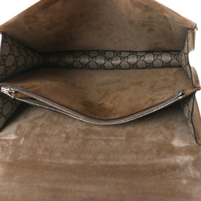 Gucci GG Supreme Monogram Embroidered Carnation Medium Dionysus Shoulder Bag Beige 5 of 11