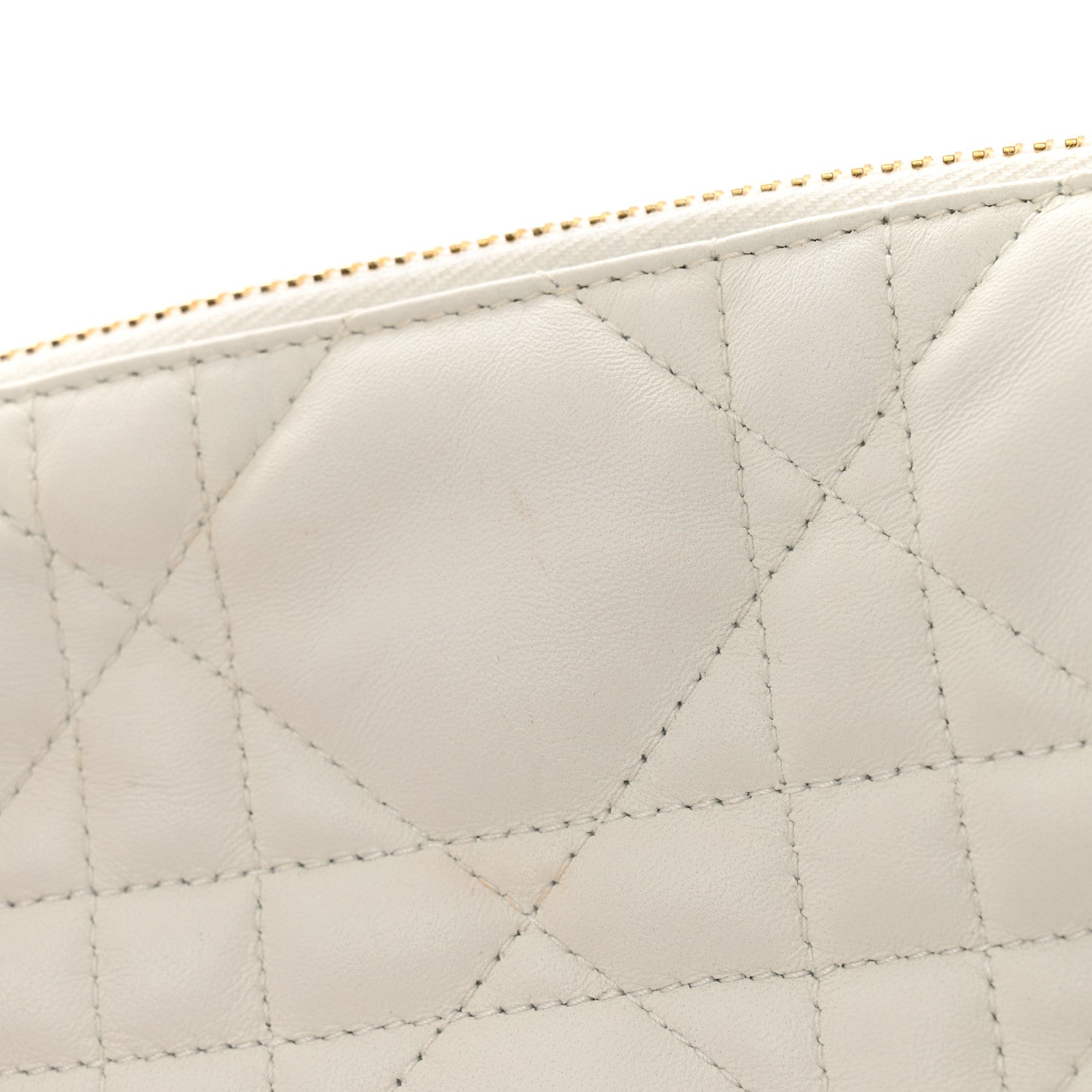 Christian Dior Lambskin Cannage Small Dior Vibe Hobo Bag Latte 13 of 15