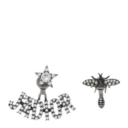 Christian Dior Palladium Crystal J'adior Earrings 1 of 5
