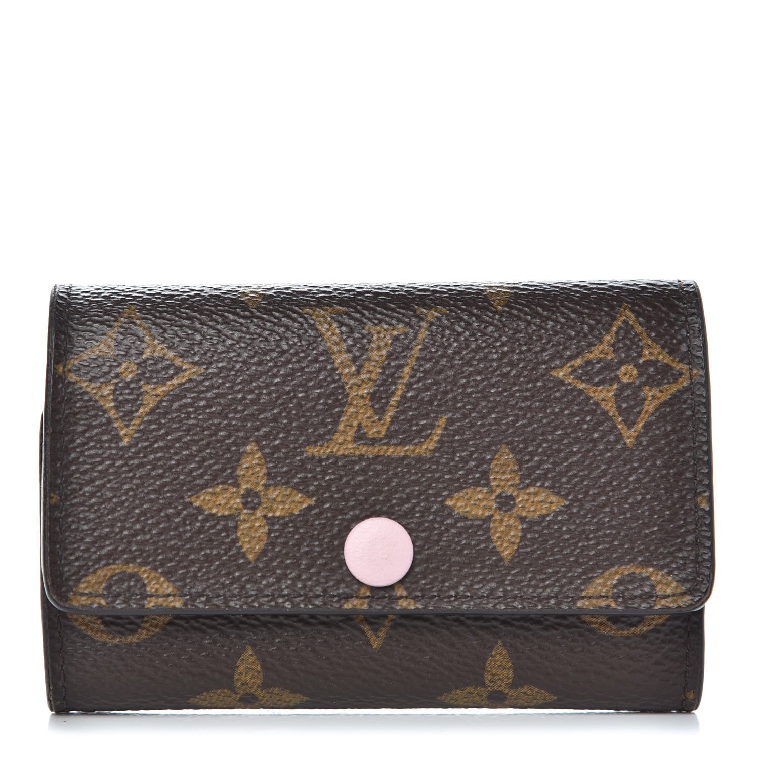 Louis Vuitton Monogram Multicles 6 Key Holder Rose Ballerine 1 of 8