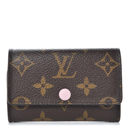 Louis Vuitton Monogram Multicles 6 Key Holder Rose Ballerine 1 of 8