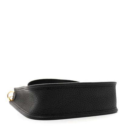 Hermes Taurillon Clemence Evelyne TPM Black 4 of 10