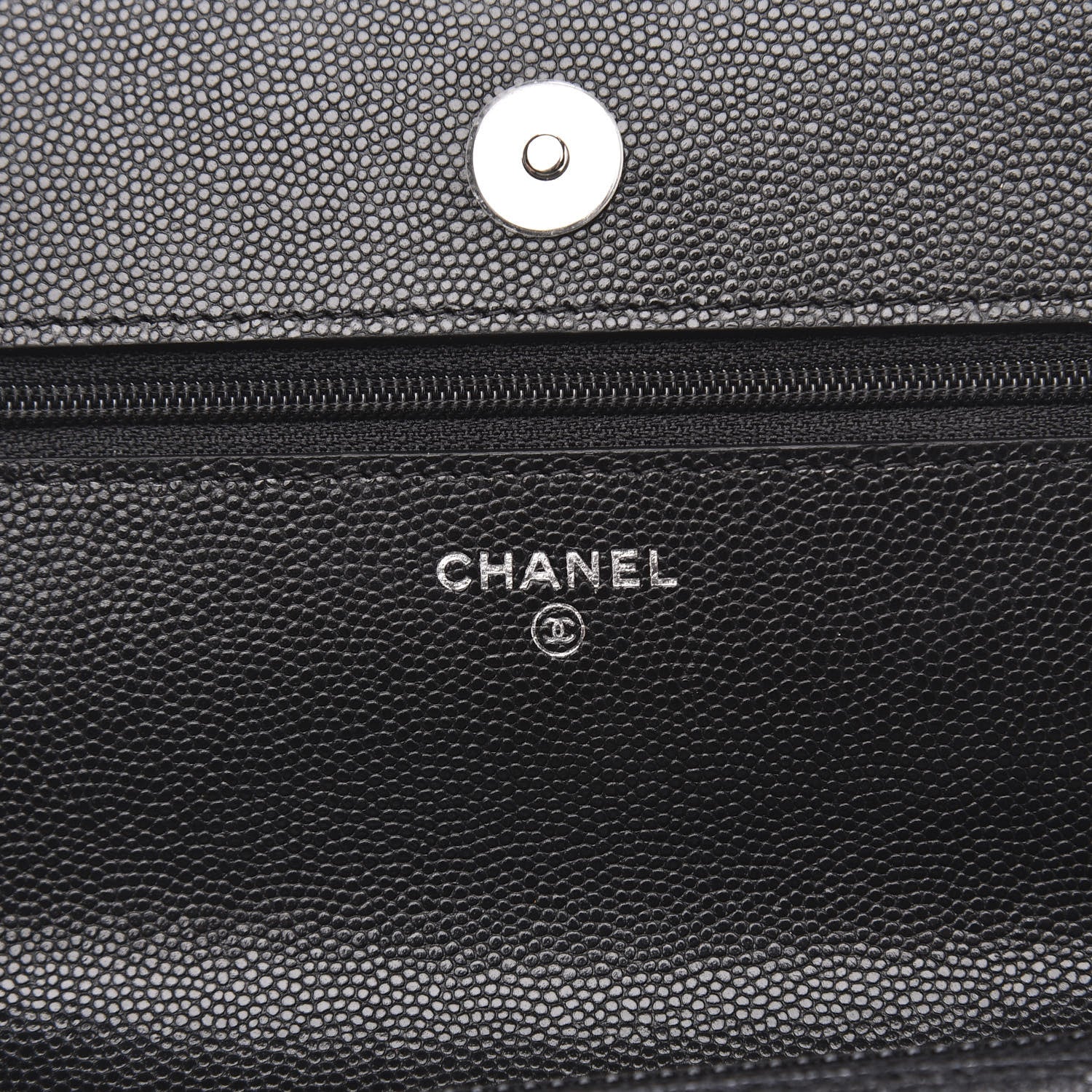 Chanel Caviar Quilted My Everything Wallet On Chain WOC Black 6 of 12