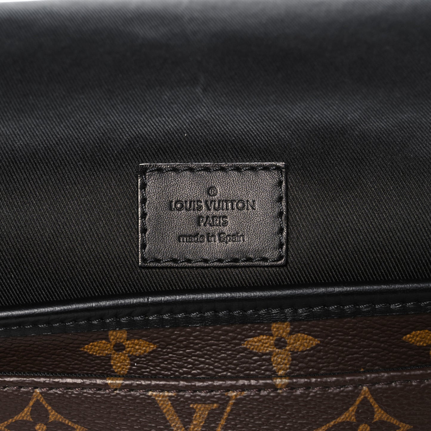 Monogram Macassar Magnetic Messenger