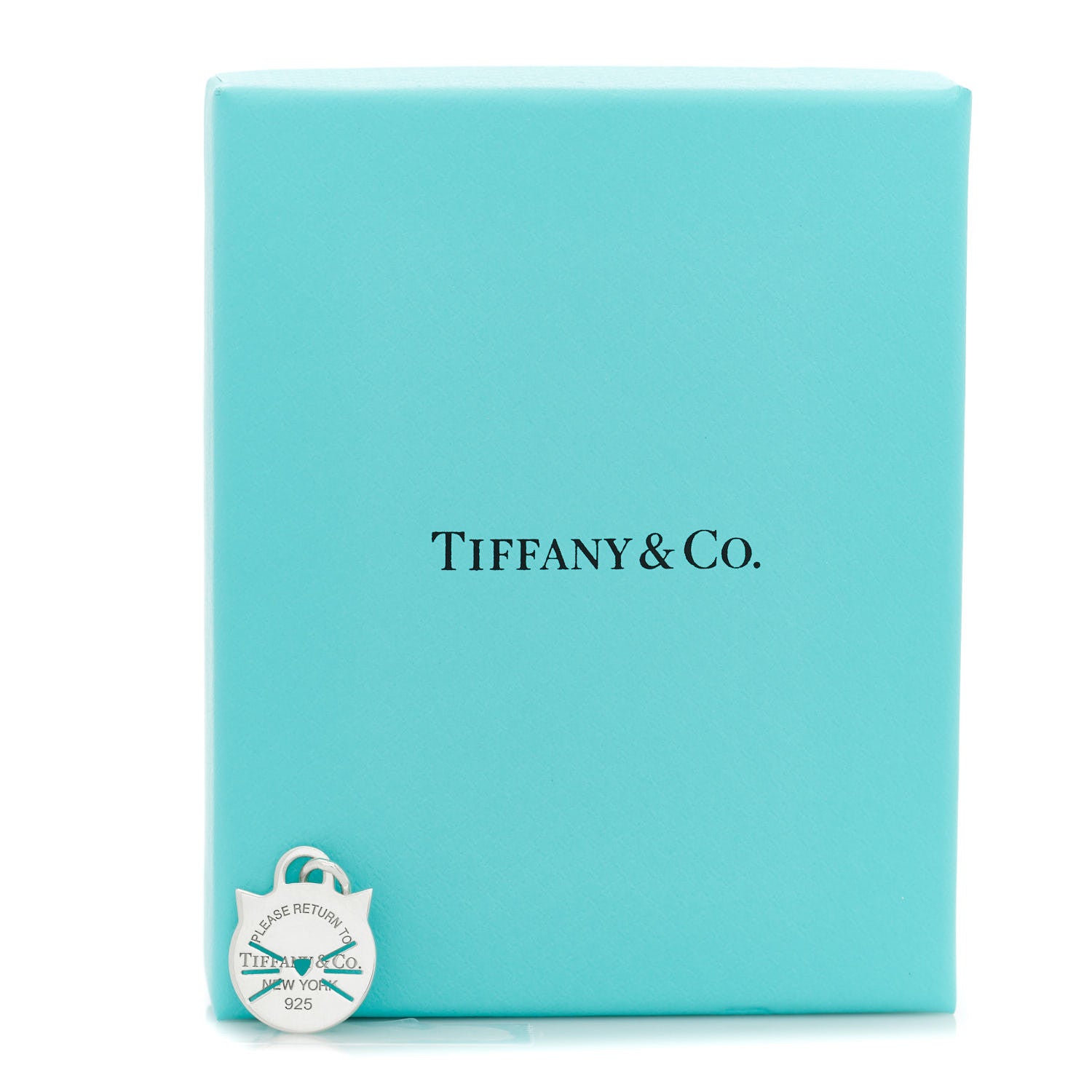 Tiffany Sterling Silver Return to Tiffany Cat Charm 4 of 4