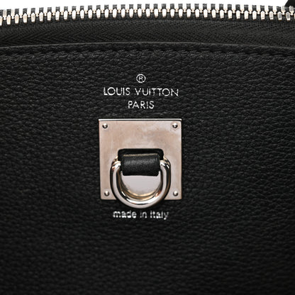 Louis Vuitton Taurillon City Steamer MM Black Beige 6 of 12