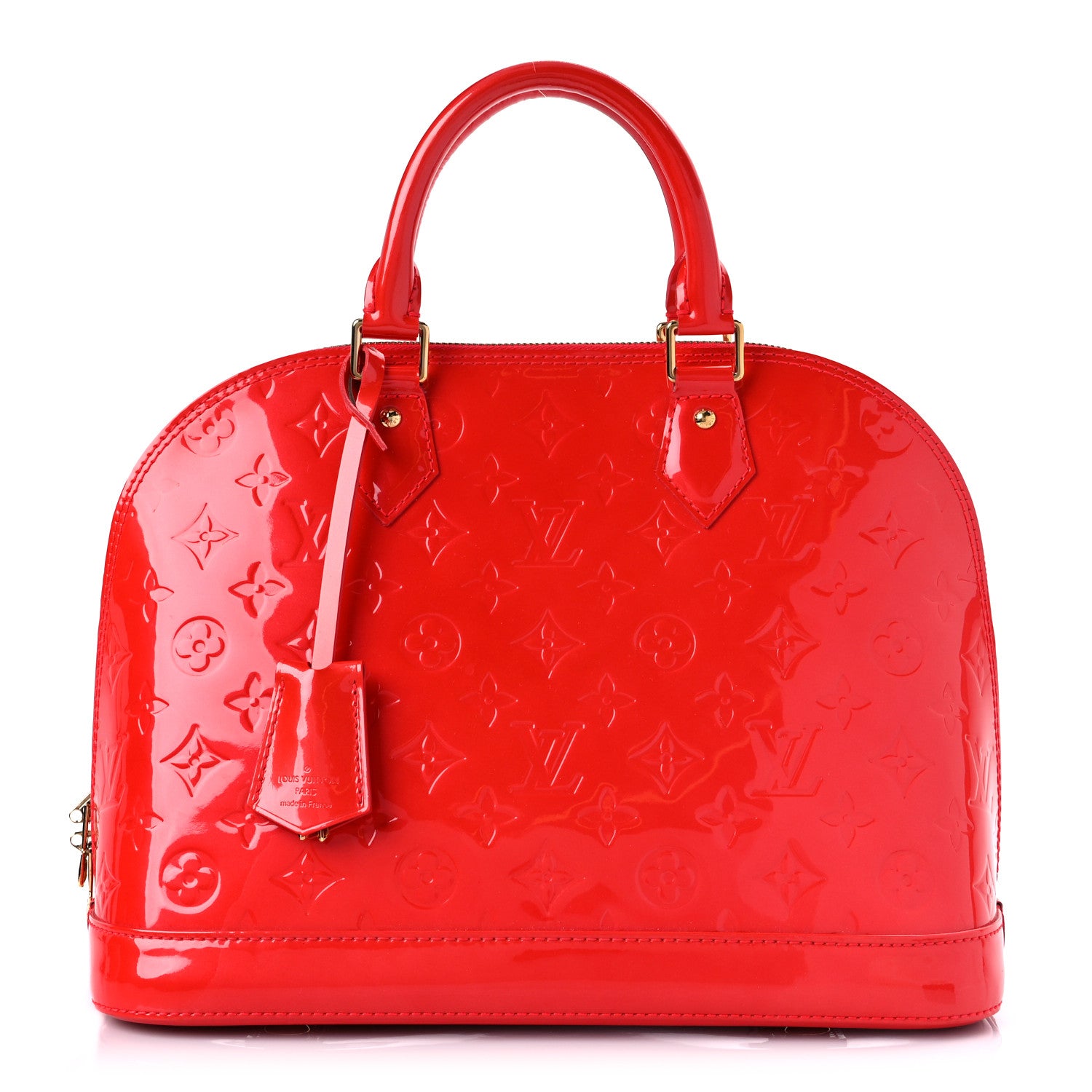 Louis Vuitton Vernis Alma PM Rouge Grenadine 1 of 12