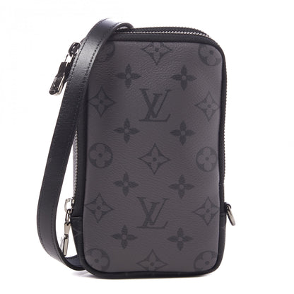 Louis Vuitton Monogram Eclipse Reverse Double Phone Pouch 1 of 9