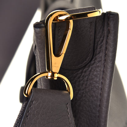 Hermes Taurillon Clemence Evelyne III PM Etain 5 of 5