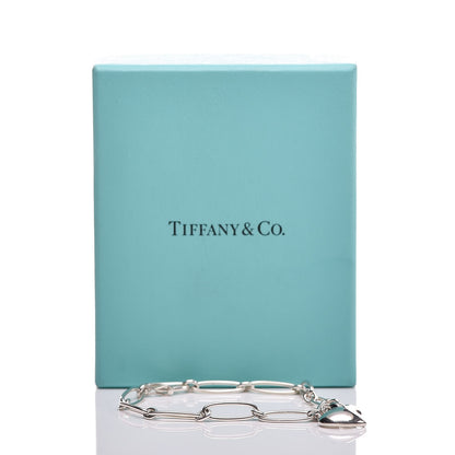 Tiffany Sterling Silver Elsa Peretti Full Heart Bracelet 13 of 13