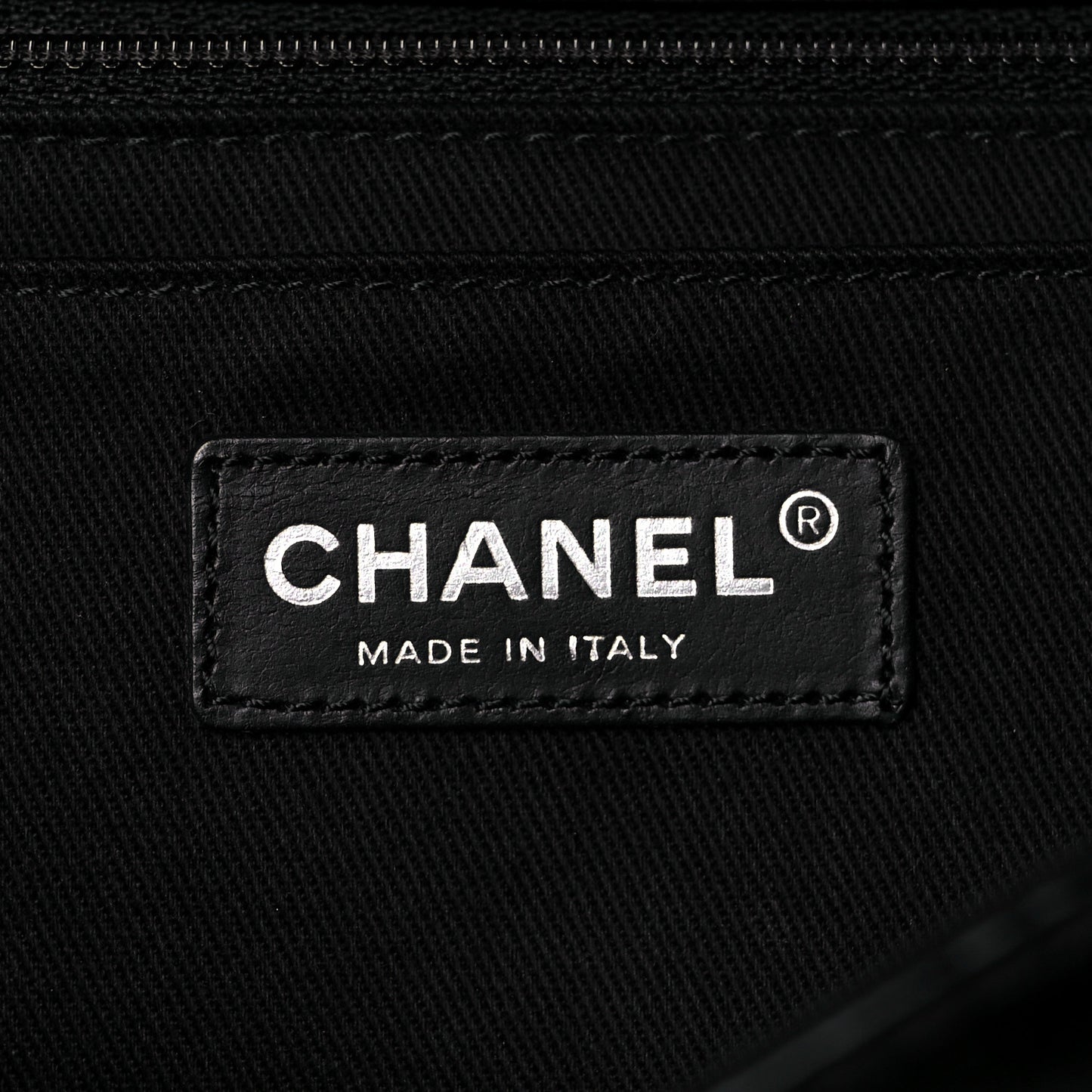 Vinyl Quilted In The Business Flap Bag Black