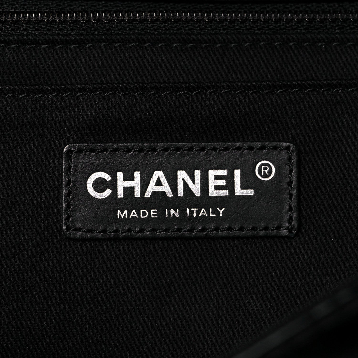 Chanel Vinyl Quilted In The Business Flap Bag Black 6 of 12