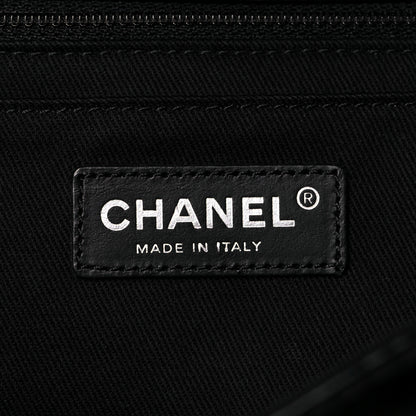 Chanel Vinyl Quilted In The Business Flap Bag Black 6 of 12