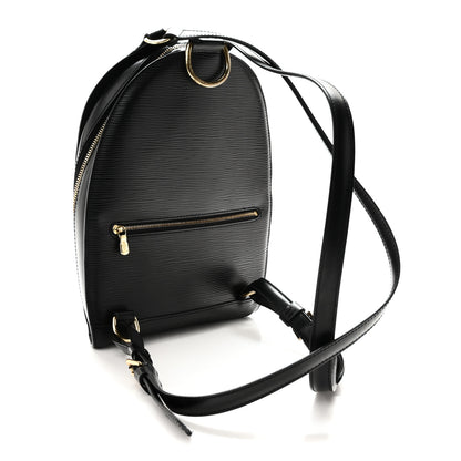 Louis Vuitton Epi Mabillon Backpack Black 3 of 10