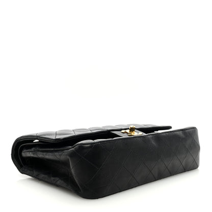 Chanel Lambskin Quilted Medium Double Flap Black 4 of 10